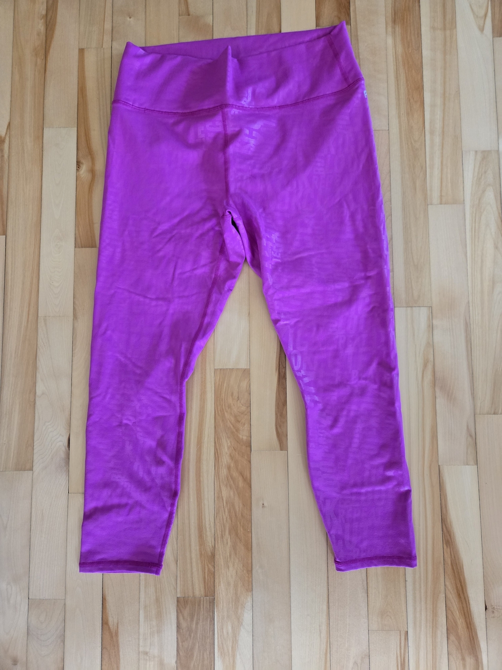 Fabletics Magenta Athletic Leggings XL High Waisted New With Tags